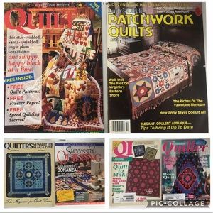 Quilting Magazines Patterns Vintage Lot